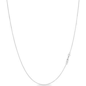 925 Sterling Silver Necklace for Women | Thin 0.7mm 18k Gold plated, Rose Gold c